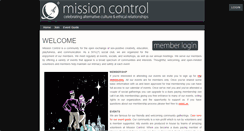 Desktop Screenshot of events.missioncontrolsf.org